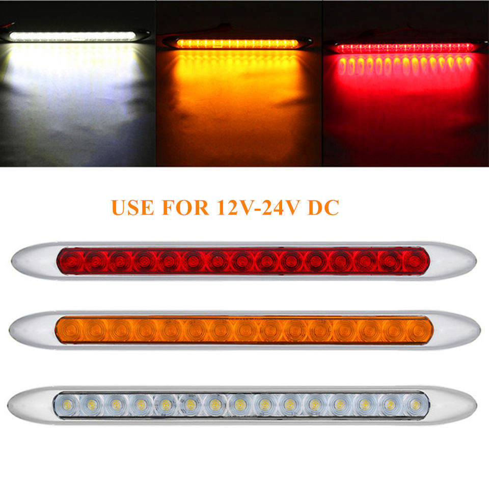 5040 15 LEDs Taillight Ultra Slim Stop Light