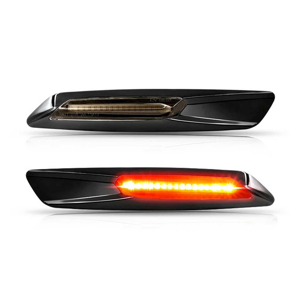 Suitable for BMW 13 5 Series E46/E81/E90/E60 Flowing Leaf Panel Light Side Signal Light