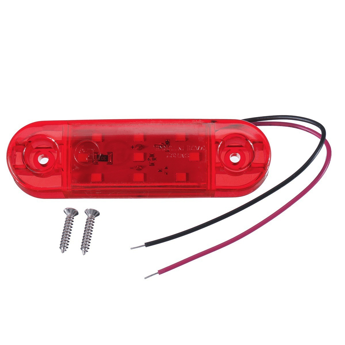 Factory supplied 24v-12v 9LED truck side lights flashing